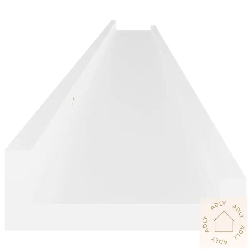 Vegghyller 2 Stk Hvit 115X9X3 Cm