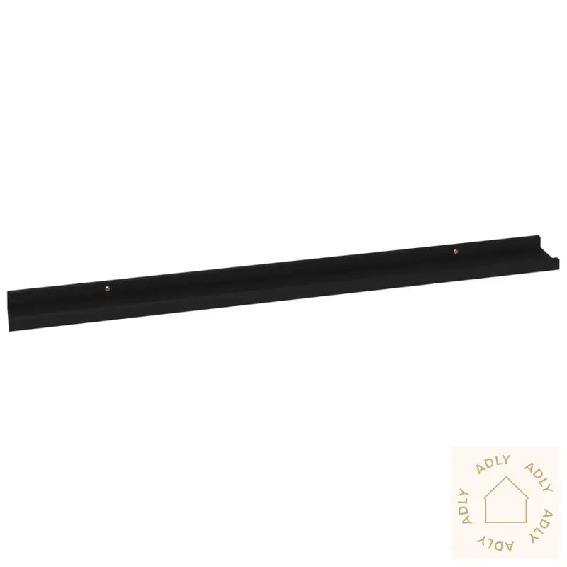 Vegghyller 4 Stk Svart 100X9X3 Cm