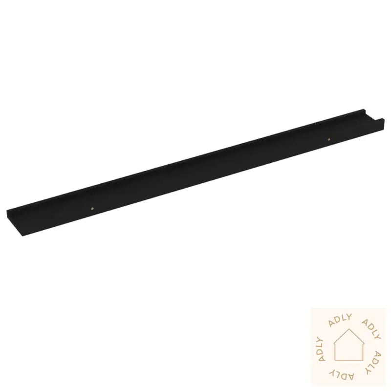 Vegghyller 4 Stk Svart 100X9X3 Cm