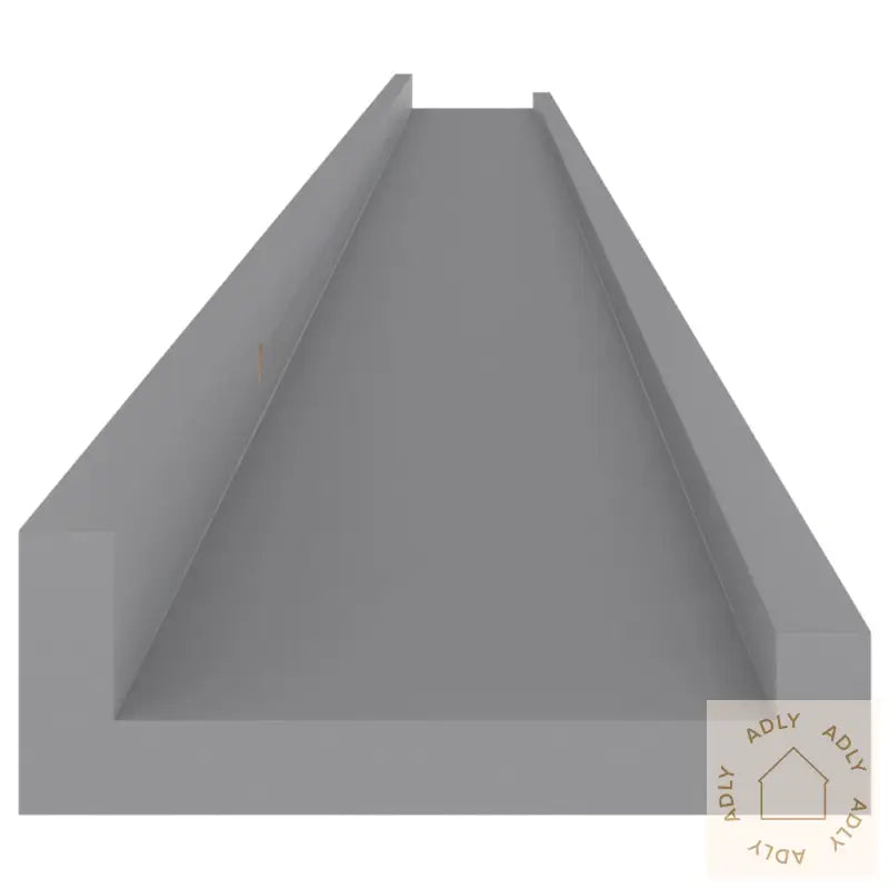 Vegghyller 4 Stk Grå 115X9X3 Cm