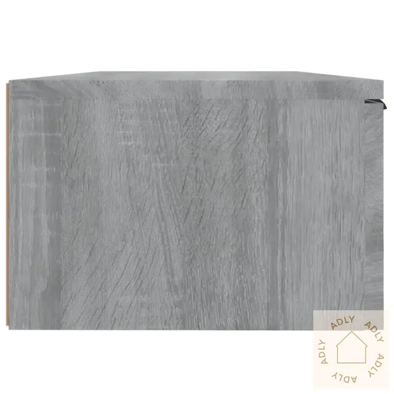 Veggskap 2 Stk Grå Sonoma 68X30X20 Cm Konstruert Tre