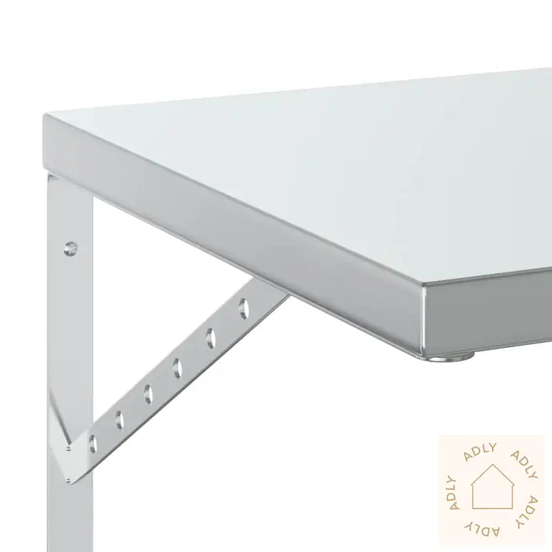 Vegghyller 2 Stk 50X40 Cm Sølv Rustfritt Stål