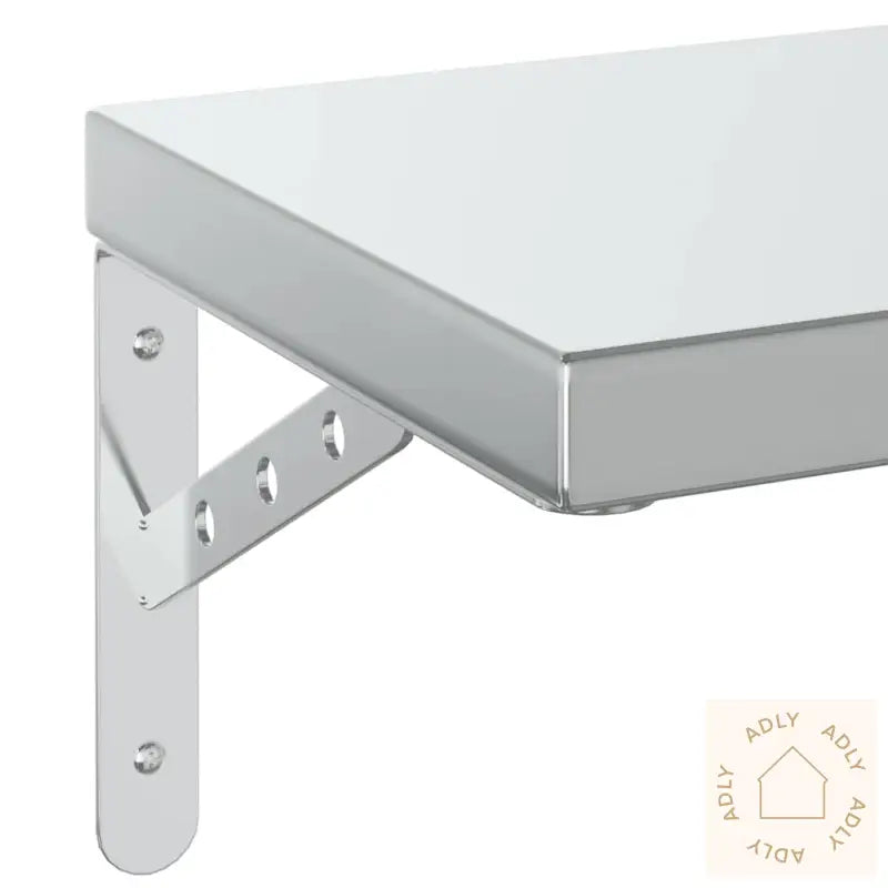 Vegghyller 2 Stk 75X23,5 Cm Sølv Rustfritt Stål