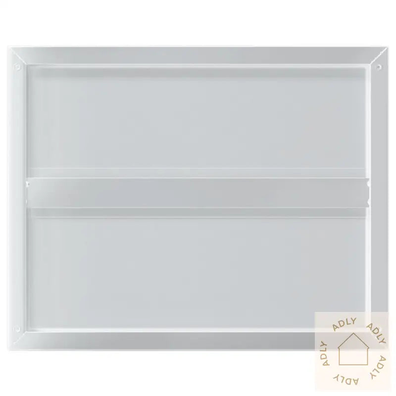 Vegghyller 2 Stk 50X40X3 Cm Sølv Rustfritt Stål