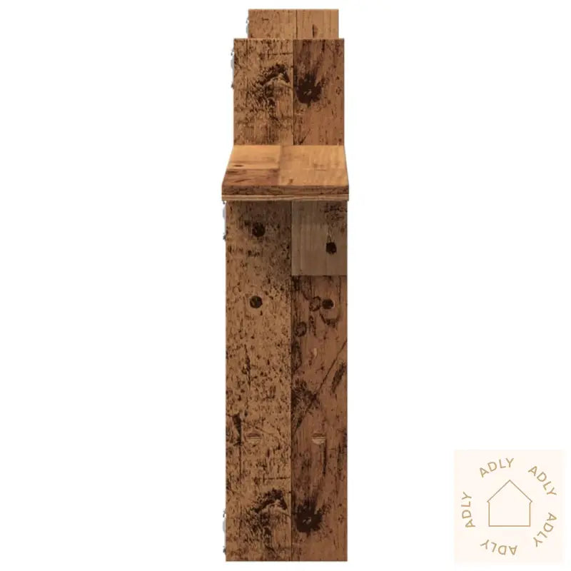 Vegghyller 2 Stk Gammelt Tre 50X12X50 Cm Konstruert Tre