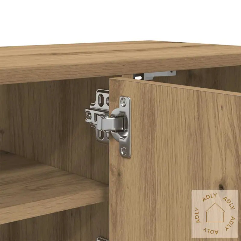 Veggskap Artisan Eik 101X30X29 Cm Konstruert Tre