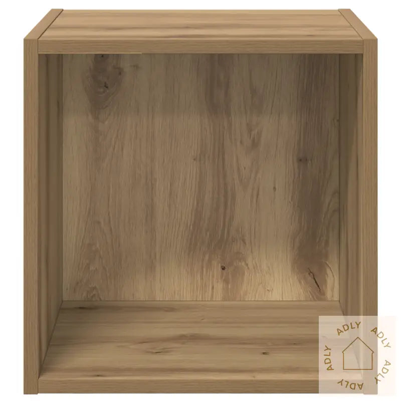 Veggskap 2 Stk. Artisan Eik 37X37X37 Cm Ingeniørtre