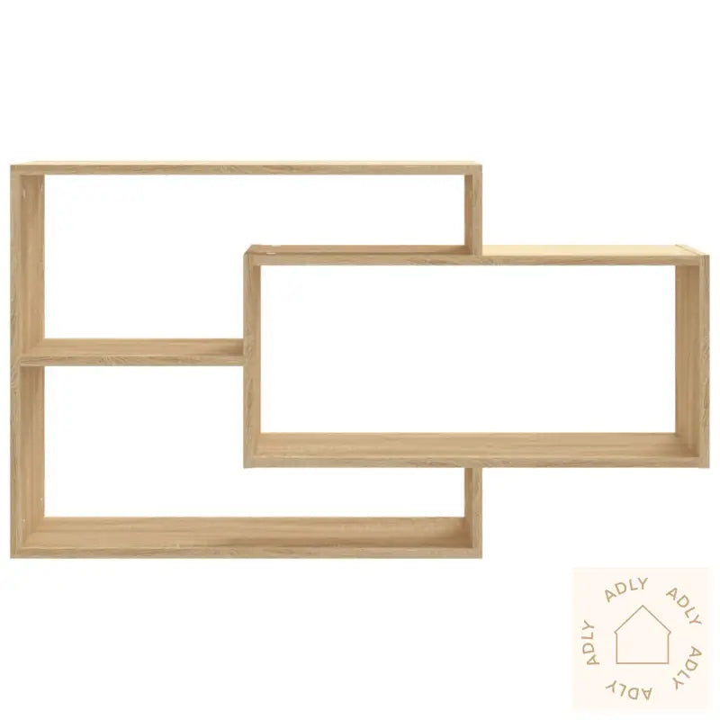 Vegghyller Sonoma Eik 104X20X58,5 Cm Konstruert Tre