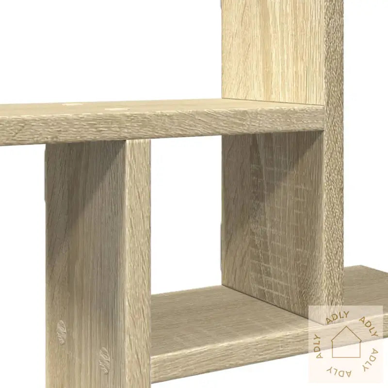 Vegghyller 2 Stk Sonoma Eik 50X12X50 Cm Konstruert Tre