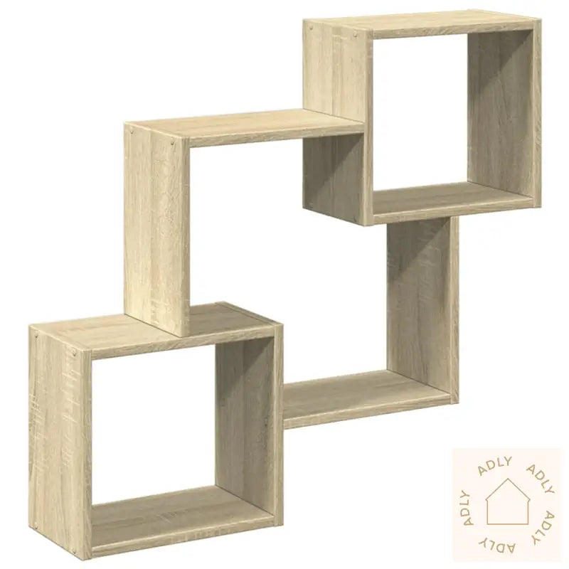 Veggskap 78X18X71 Cm Sonoma Eik Konstruert Tre