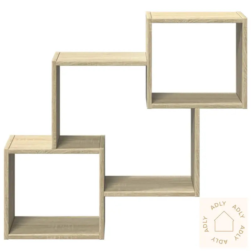Veggskap 78X18X71 Cm Sonoma Eik Konstruert Tre