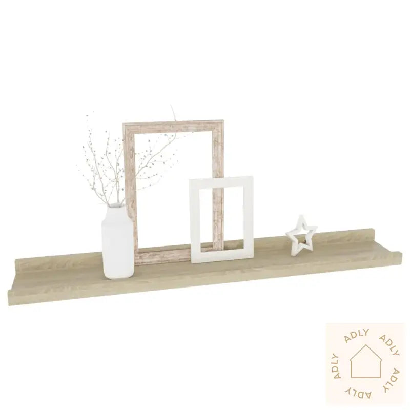 Vegghyller 4 Stk Sonoma Eik 60X9X3 Cm