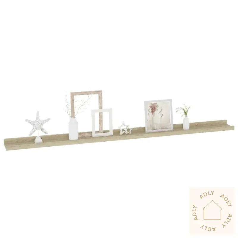 Vegghyller 4 Stk Sonoma Eik 115X9X3 Cm