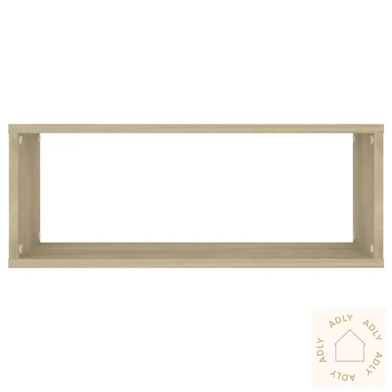 Vegghyller Kubeformet 6Stk Sonoma Eik 60X15X23Cm Konstruert Tre