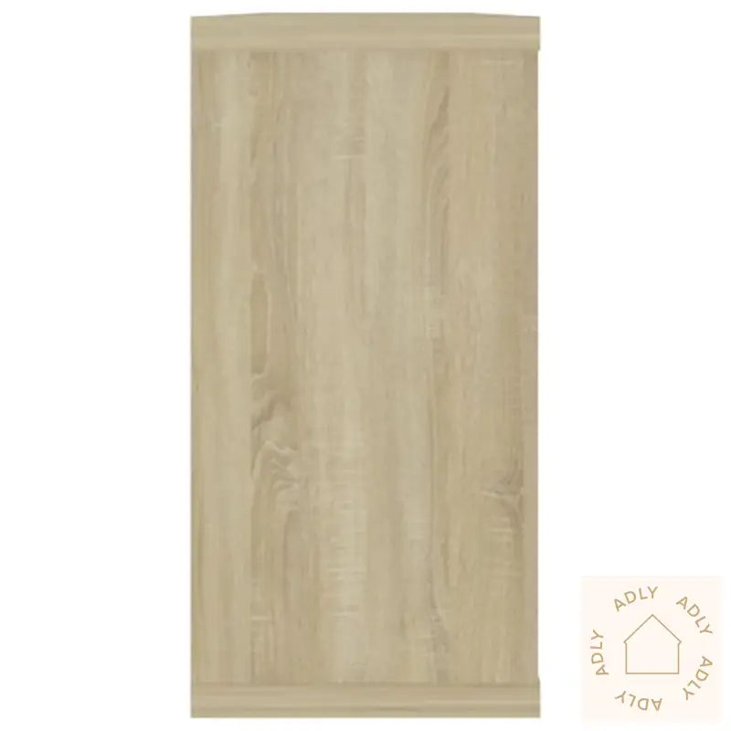 Vegghyller Kube 2 Stk Sonoma Eik 100X15X30 Cm Konstruert Tre