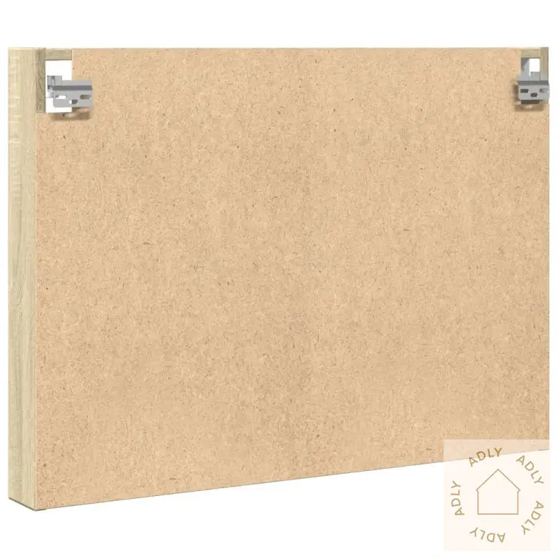 Hyller Sonoma Eik 80X8,5X58 Cm Konstruert Tre