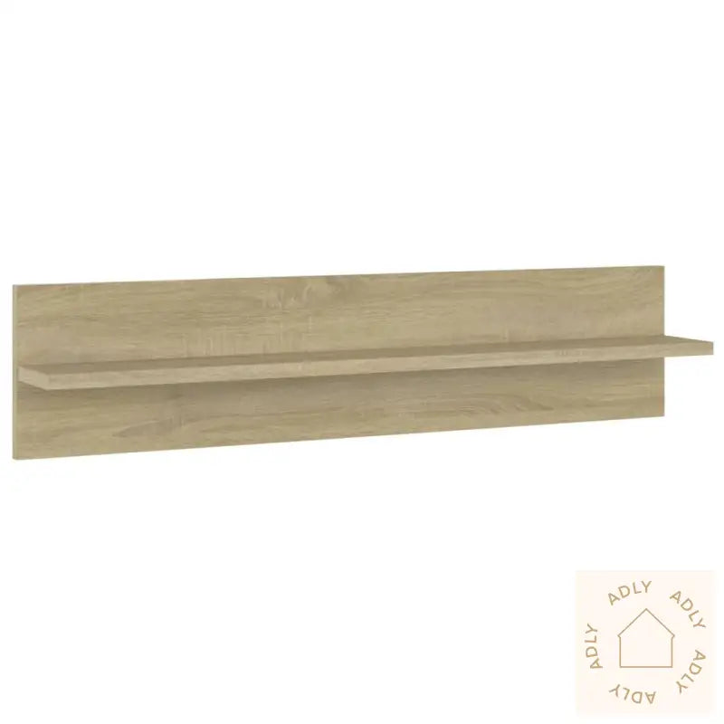 Vegghyller 2 Stk Sonoma Eik 80X11,5X18 Cm Konstruert Tre