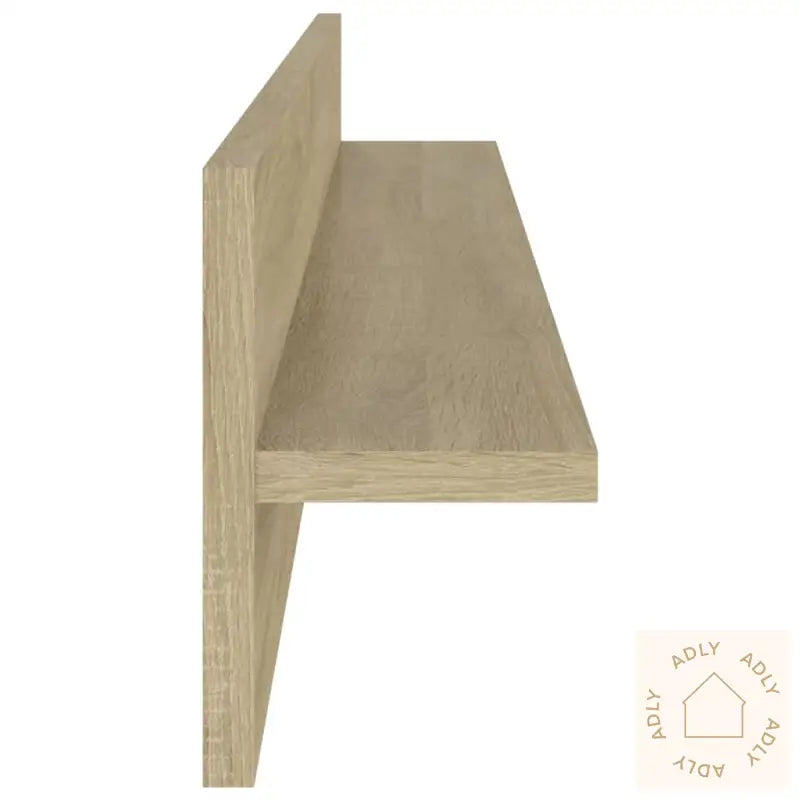Vegghyller 2 Stk Sonoma Eik 80X11,5X18 Cm Konstruert Tre