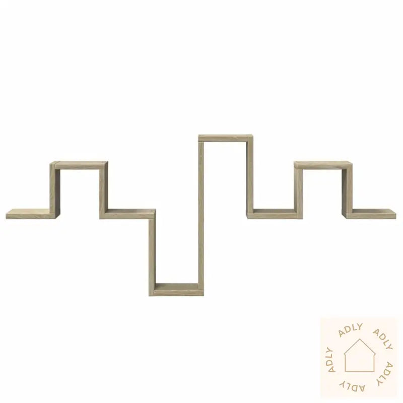 Vegghylle Sonoma Eik 104,5X10X43 Cm Konstruert Tre