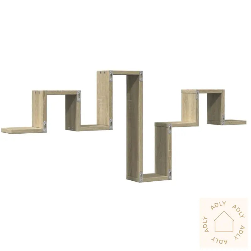 Vegghylle Sonoma Eik 104,5X10X43 Cm Konstruert Tre