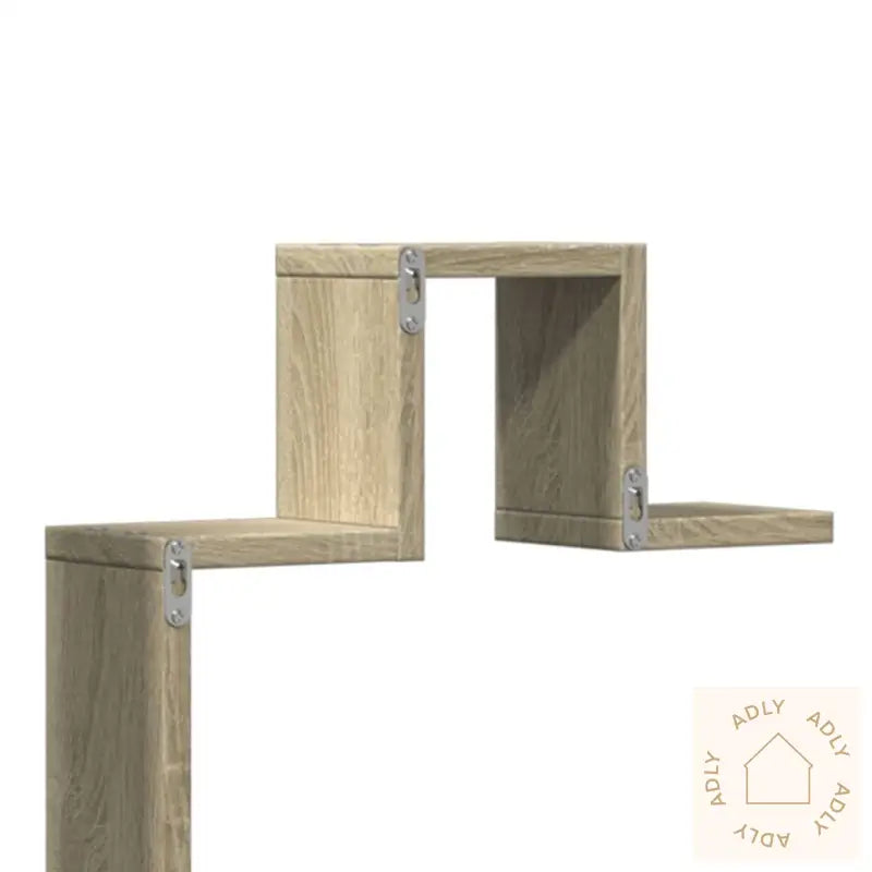 Vegghylle Sonoma Eik 104,5X10X43 Cm Konstruert Tre