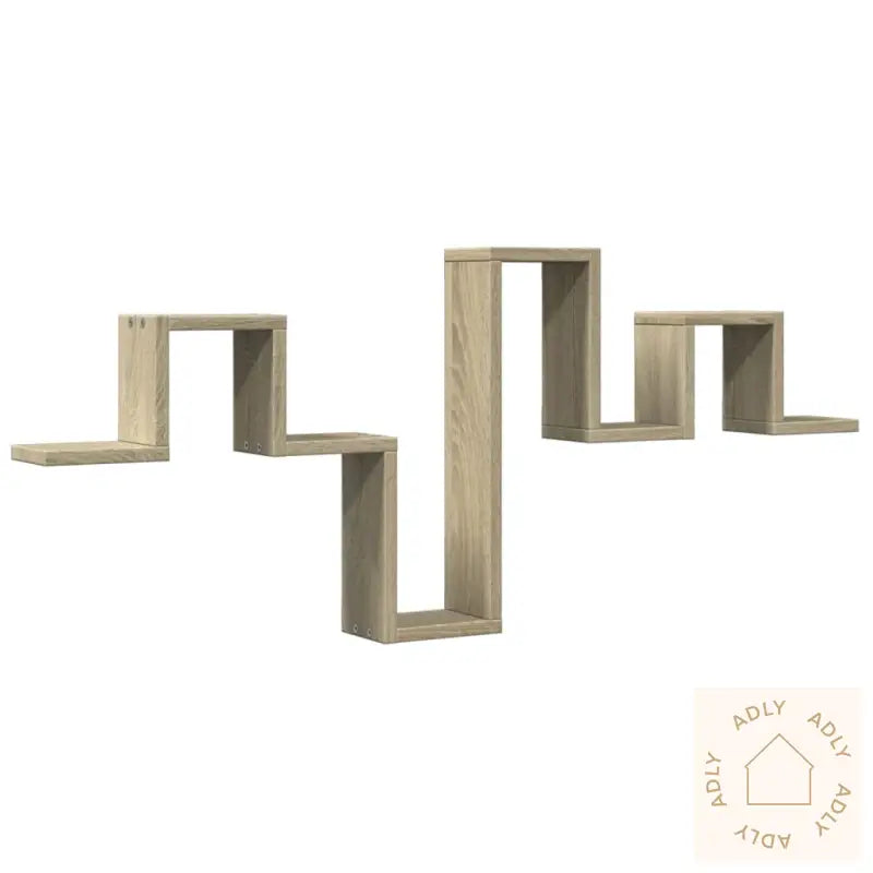 Vegghylle Sonoma Eik 104,5X10X43 Cm Konstruert Tre