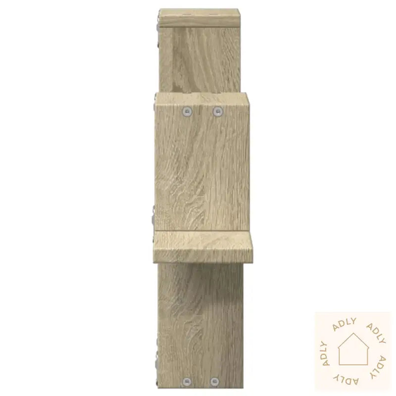 Vegghylle Sonoma Eik 104,5X10X43 Cm Konstruert Tre
