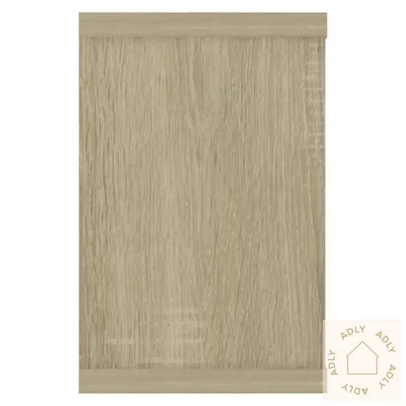 Vegghyller Kubeformet 4 Stk Sonoma Eik 60X15X23 Cm Sponplate