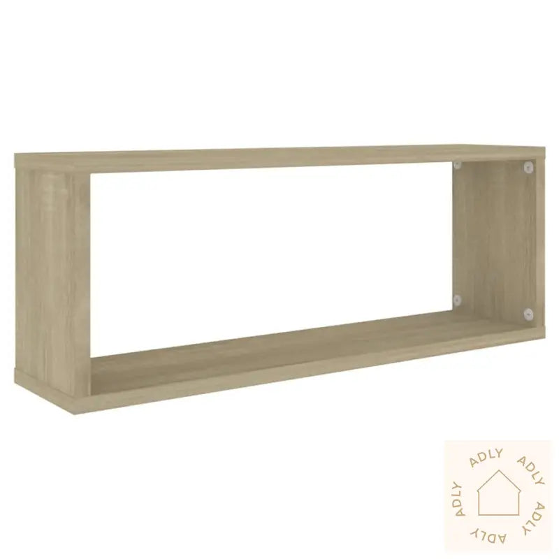 Vegghyller Kubeformet 4 Stk Sonoma Eik 60X15X23 Cm Sponplate