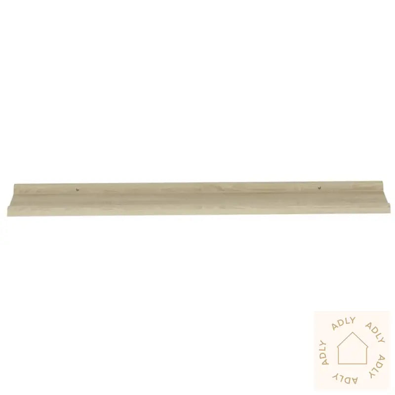 Vegghyller 4 Stk Sonoma Eik 100X9X3 Cm