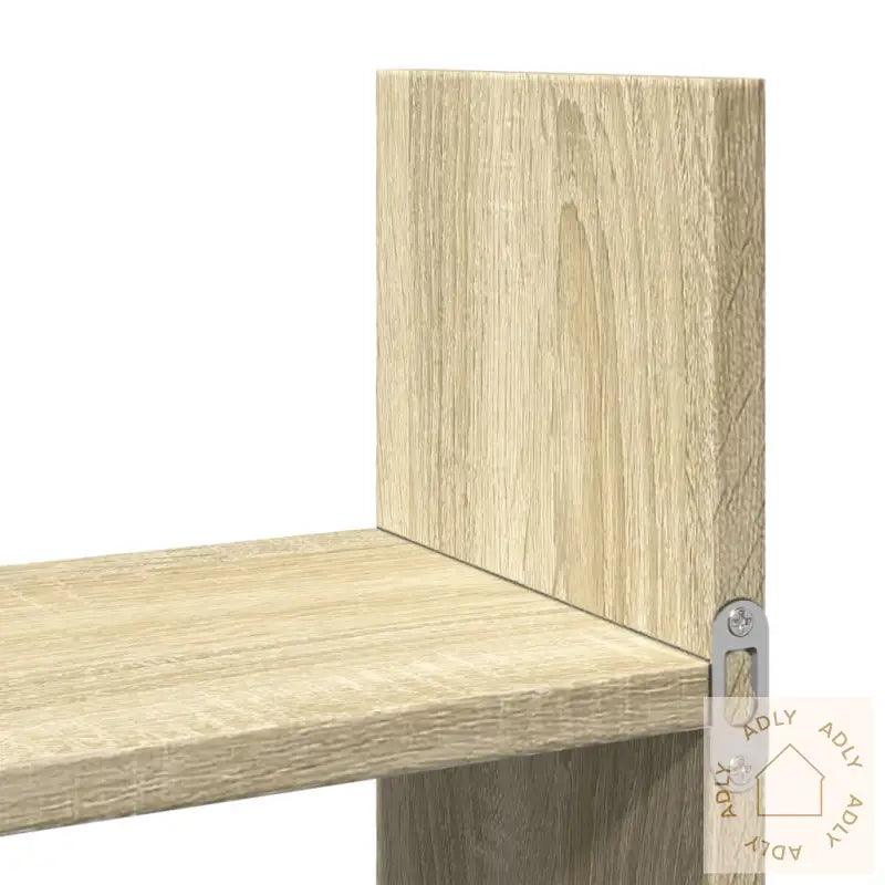 Veggskap 100X18X40 Cm Sonoma Eik Konstruert Tre