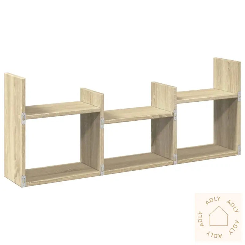 Veggskap 100X18X40 Cm Sonoma Eik Konstruert Tre