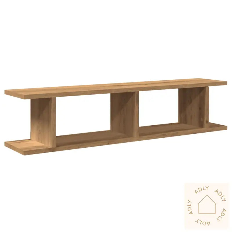 Vegghyller 2 Stk Artisan Eik 90X18X20 Cm Konstruert Tre