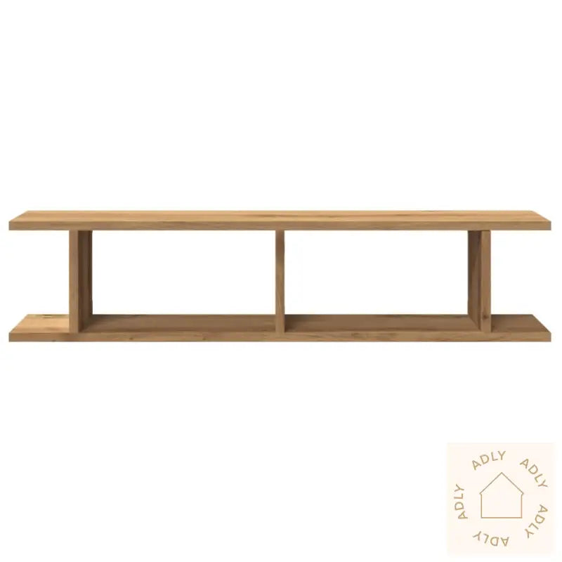 Vegghyller 2 Stk Artisan Eik 90X18X20 Cm Konstruert Tre