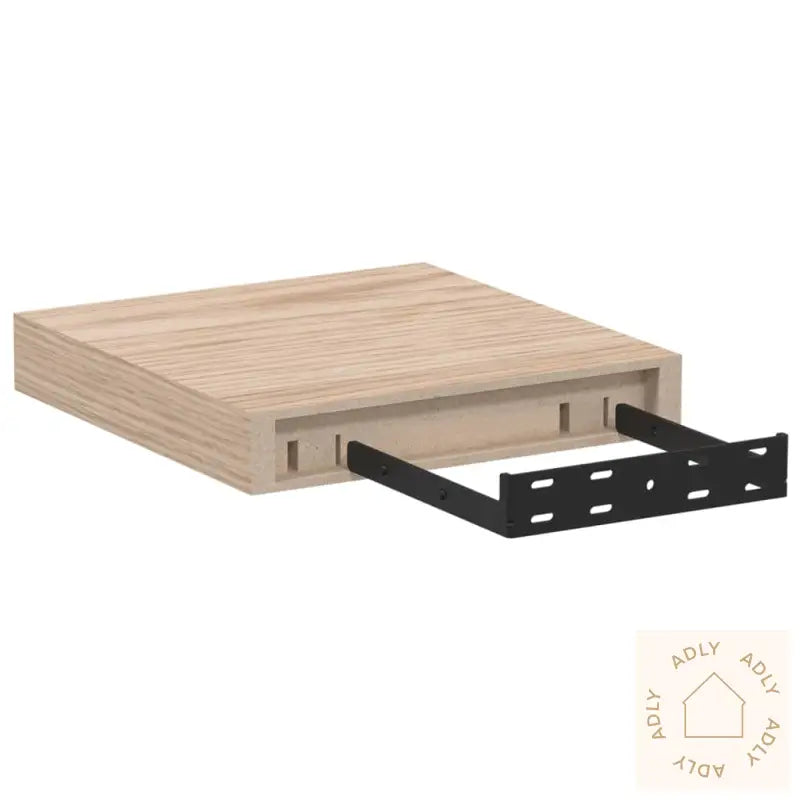 Flytende Hylle 23X23,5X4 Cm Konstruert Tre