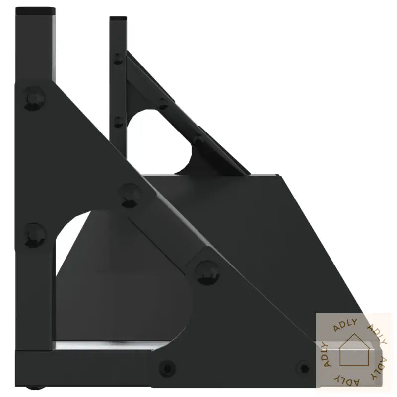 Vegghyller 2 Stk Svart 60X15X15,5 Cm