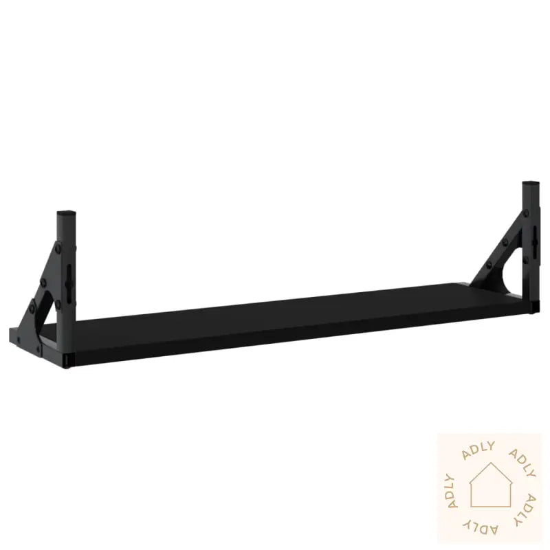 Vegghyller 2 Stk Svart 60X15X15,5 Cm