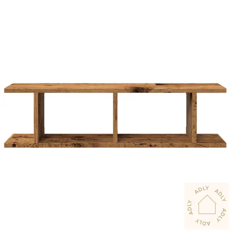 Vegghyller 2 Stk Gammelt Tre 75X18X20 Cm Konstruert Tre