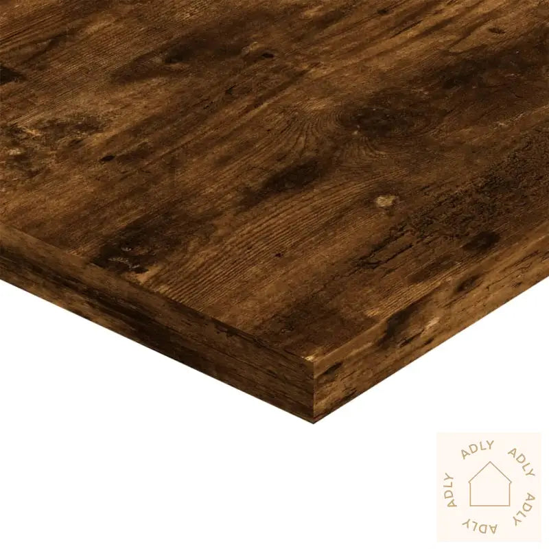 Vegghyller 4 Stk Røkt Eik 40X20X1,5 Cm Konstruert Tre