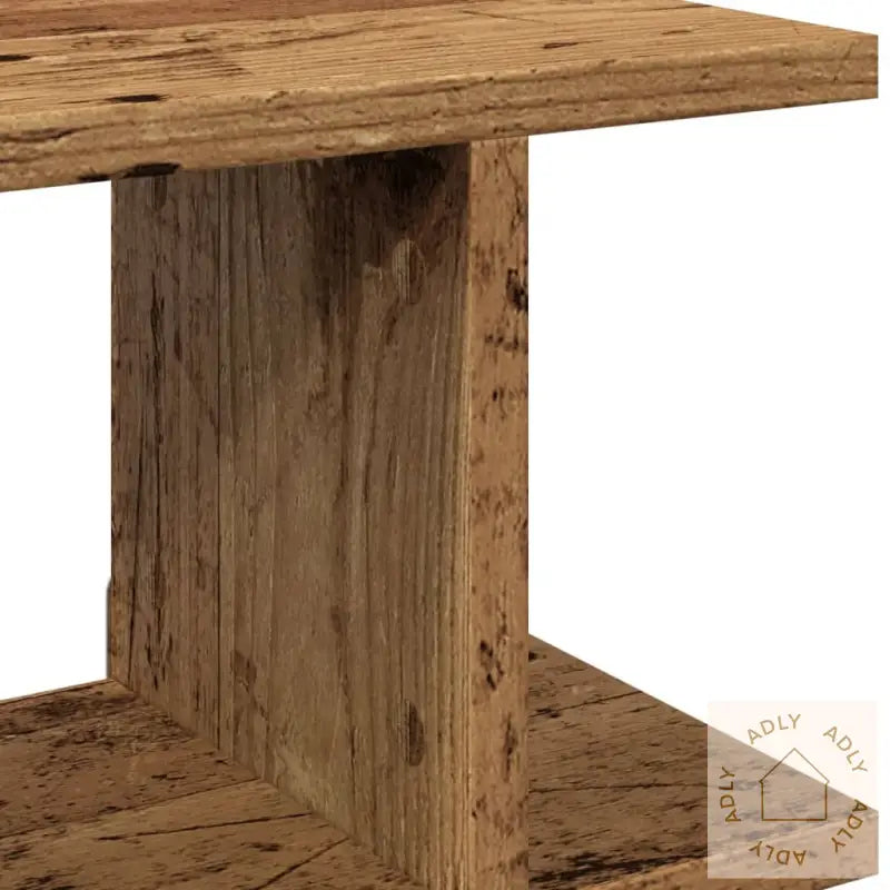Vegghyller 2 Stk Gammelt Tre 75X18X20 Cm Konstruert Tre