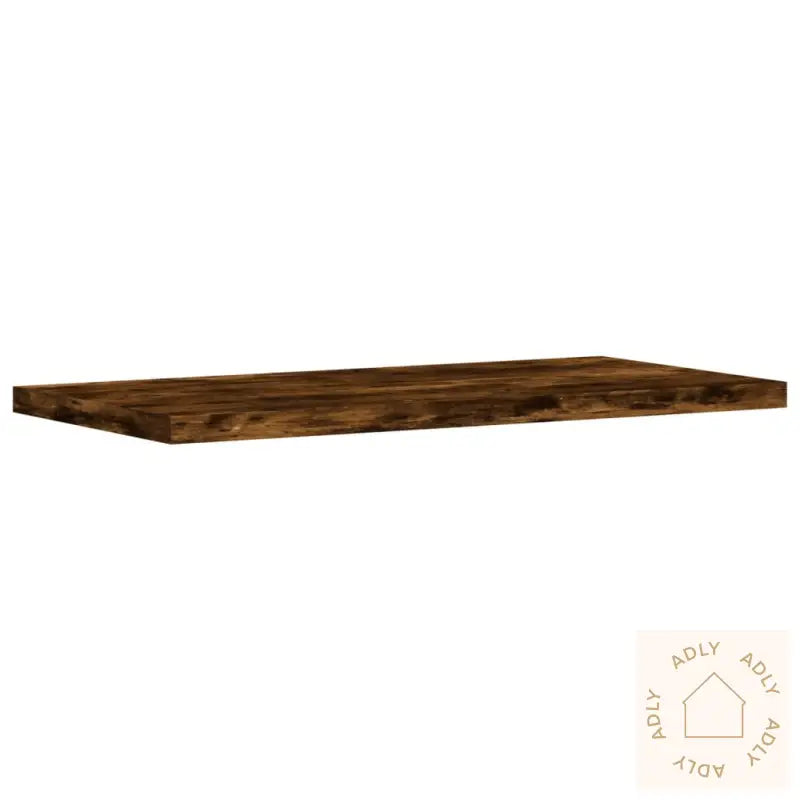 Vegghyller 4 Stk Røkt Eik 40X20X1,5 Cm Konstruert Tre