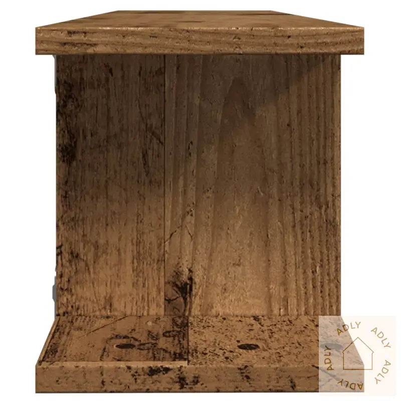 Vegghyller 2 Stk Gammelt Tre 90X18X20 Cm Konstruert Tre