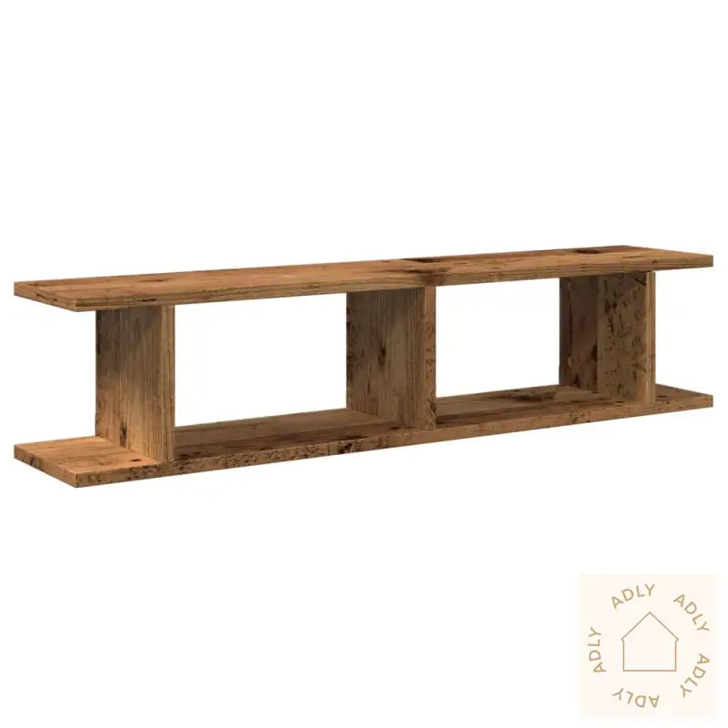 Vegghyller 2 Stk Gammelt Tre 90X18X20 Cm Konstruert Tre