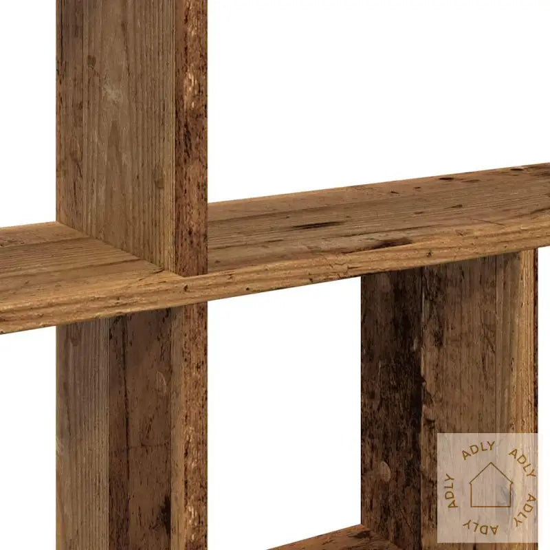 Vegghylle Gammelt Tre 100X18X53 Cm Konstruert Tre