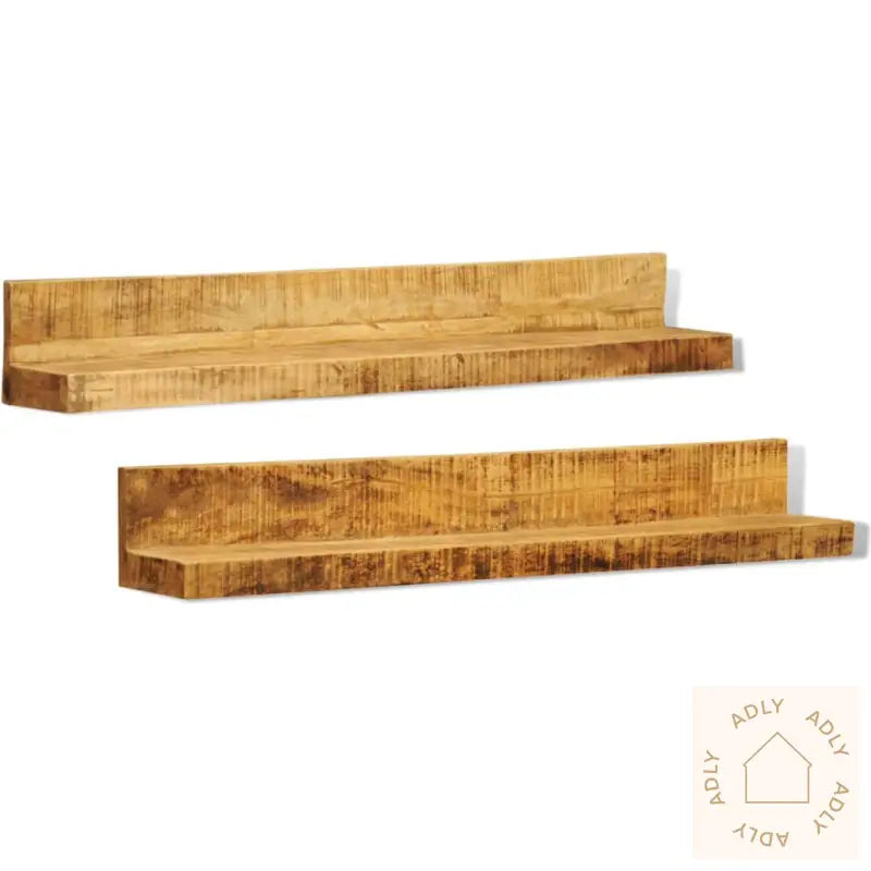 Veggmonterte Displayhyller 2 Stk Heltre