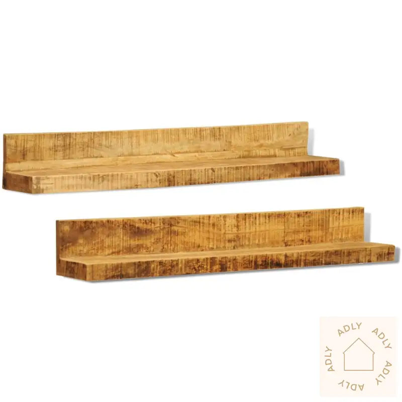 Veggmonterte Displayhyller 2 Stk Heltre