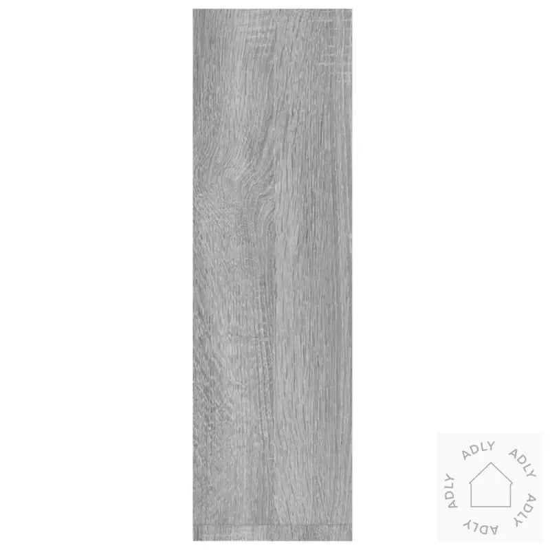 Vegghyller 2 Stk Grå Sonoma 50X15X50 Cm Konstruert Tre