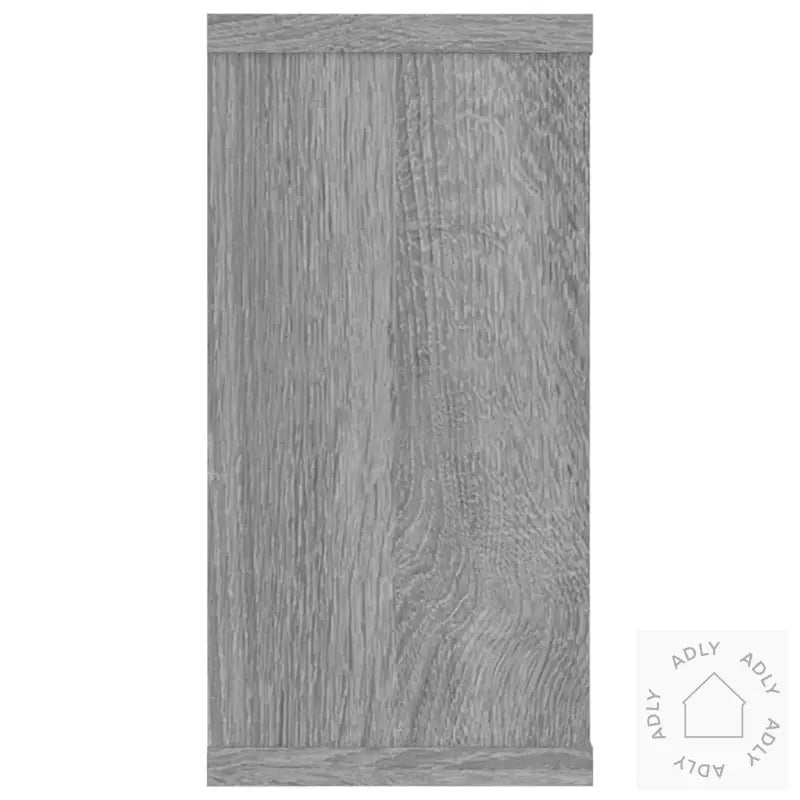 Vegghyller Kube 4 Stk Grå Sonoma 100X15X30 Cm Konstruert Tre