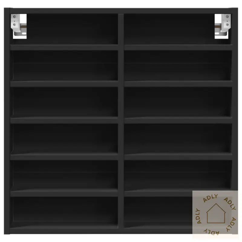 Hyller Svart 60X8,5X58 Cm Konstruert Tre