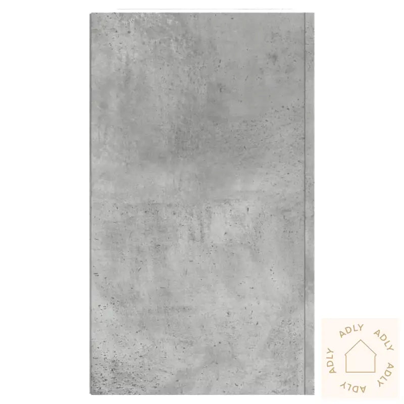 Veggskap Betonggrå 75X35X60 Cm Konstruert Tre